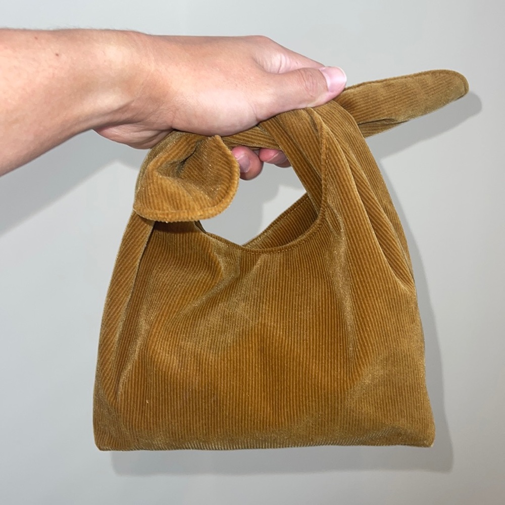 Carmel Corduroy mini handbag